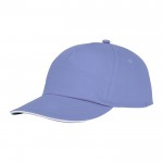 Cappelli da personalizzare in cotone colore azzurro