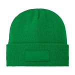 Cappello invernale con patch personalizzabile per clienti