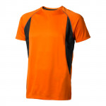 T-shirt cool-fit con logo da uomo colore arancione
