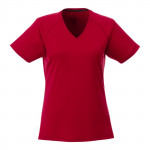 T-shirt cool-fit con logo da donna colore rosso