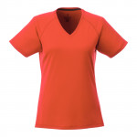 T-shirt cool-fit con logo da donna colore arancione