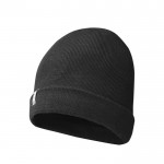 Cappelli invernali ecologici con logo color nero