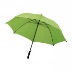 Ombrelli golf personalizzati con custodia color verde chiaro  terza vista