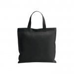 Simpatiche borse in tnt con logo color nero