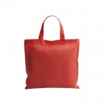 Simpatiche borse in tnt con logo color rosso