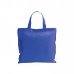 Simpatiche borse in tnt con logo color blu