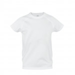 Colorate magliette sportive con logo colore bianco