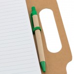 Cartellina personalizzabile con vari accessori dettaglio manico e penna