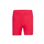 Pantaloncini sportivi in poliestere da 145 g/m² MKT Gerox color rosso prima vista