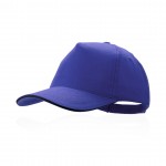 Cappellini con logo personalizzato colore blu