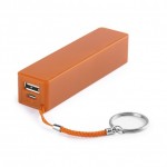 Batteria esterna personalizzabile da 2200mAh color arancione