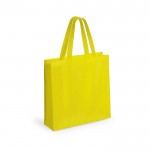 Shopper in tnt laminato da 110 g/m² color giallo