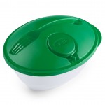 Contenitori in plastica personalizzati colore verde