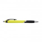 Colorate penne a sfera con logo color giallo terza vista