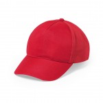 Colorati cappelli con logo personalizzato colore rosso