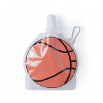 Borraccia pieghevole sportiva con logo basket