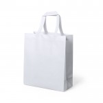Colorate borse in tnt da personalizzare color bianco