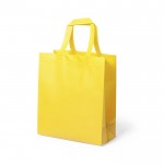 Colorate borse in tnt da personalizzare color giallo