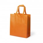 Colorate borse in tnt da personalizzare color arancione