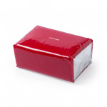 Dispenser di fazzoletti personalizzato color rosso