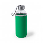 Borracce gadget con custodia colorata colore verde