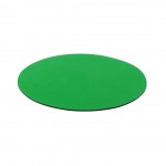 Mouse pad personalizzati rotondi colore verde