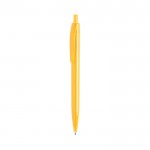 Colorate biro personalizzate con logo color giallo vista principale
