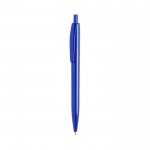 Colorate biro personalizzate con logo color blu vista principale