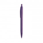 Colorate biro personalizzate con logo color viola vista principale