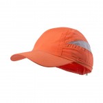 Cappelli sportivi con logo colore arancione