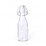 Piccole bottiglie personalizzate per acqua colore bianco