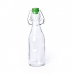 Piccole bottiglie personalizzate per acqua colore verde