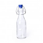 Piccole bottiglie personalizzate per acqua colore blu