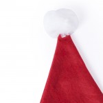 Cappello di Babbo Natale per bambini color rosso quarta vista