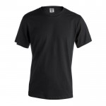 T shirt pubblicitarie in cotone 100% colore nero