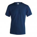 T shirt pubblicitarie in cotone 100% colore blu mare