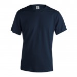 T shirt pubblicitarie in cotone 100% colore blu scuro