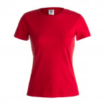 Magliette donna personalizzate colore rosso