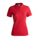 T shirt da donna con logo colore rosso