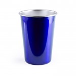 Bicchieri di metallo personalizzati colore blu
