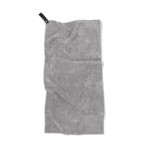Asciugamano sportivo in microfibra 40 x 80 cm color grigio