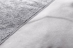 Asciugamano in microfibra riciclata 70 x 140 cm color grigio terza vista
