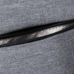 Zaini pubblicitari con protezione RFID color grigio vista tasca