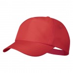 Cappellini pubblicitari ecologici colore rosso