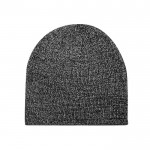 Cappello con logo in materiale extra riflettente colore grigio