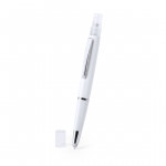 Penna gadget promozionale 2 in 1 con punta touch e spray