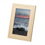 Porta foto personalizzabile in legno color marrone