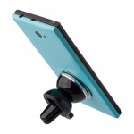 Supporto magnetico da automobile per smartphone in ABS color nero terza vista
