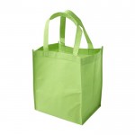 Shopper in tnt da 80 gr/m²  color verde chiaro  seconda vista
