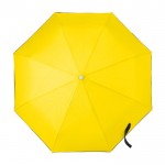 Gadget ombrelli automatici color giallo prima vista